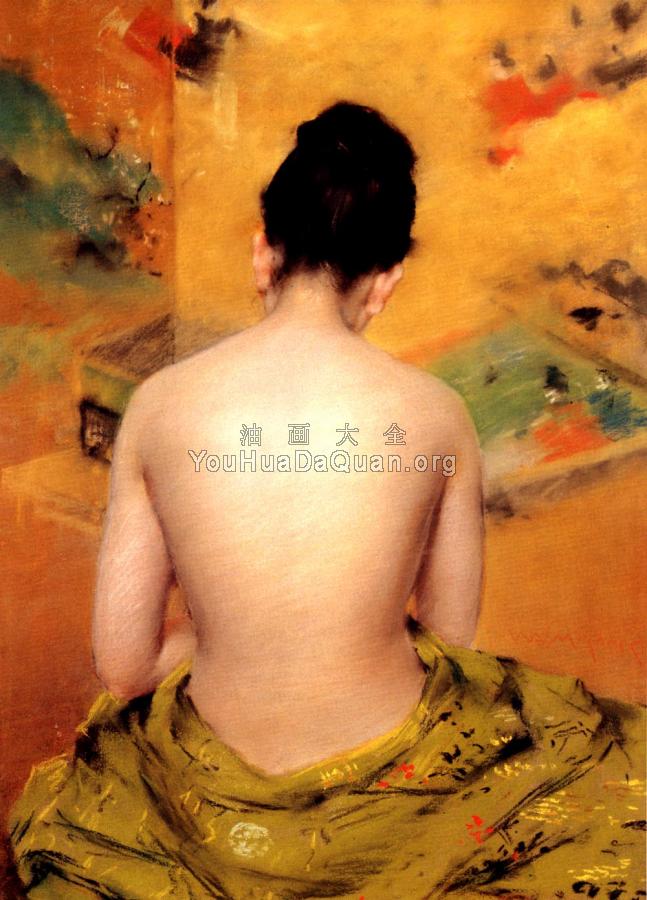 Back Of A Nude - 威廉·梅里特·查斯